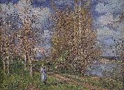 Alfred Sisley Flood at Port Marly, oil painting